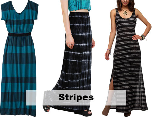 Maxi dresses and skirts 2013