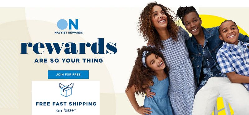 Old Navy free shipping code Navyist
