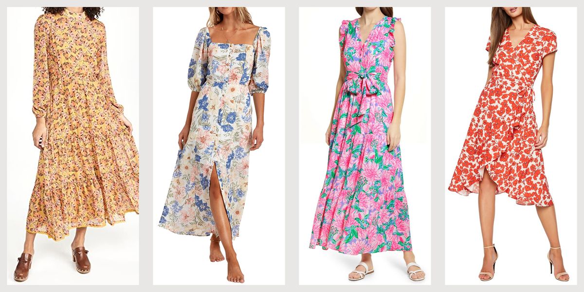 Spring Wardrobe Fashion Essentials - Floral Dress